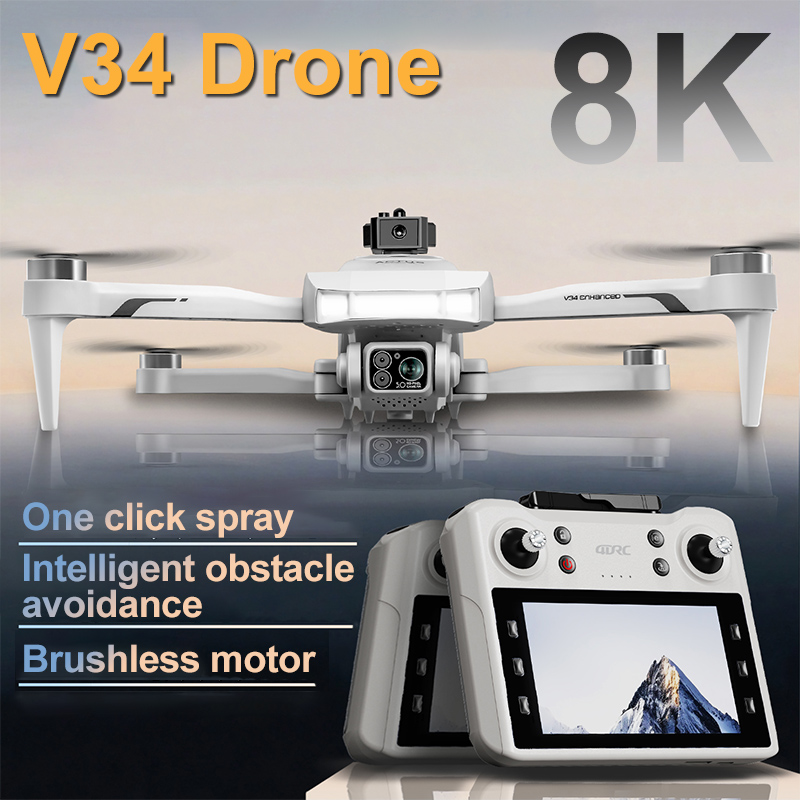 Dron 4DRC New V34 8K Profesjon – Jjrc Drone X12 recenzja i cena